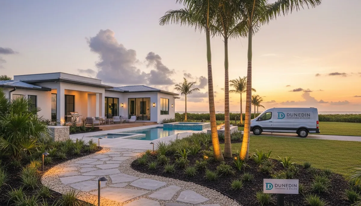 Landscaping service in New Port Richey, FL for lawn care and yard maintenance