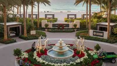 Landscaping service in New Port Richey, FL for professional lawn care and yard maintenance