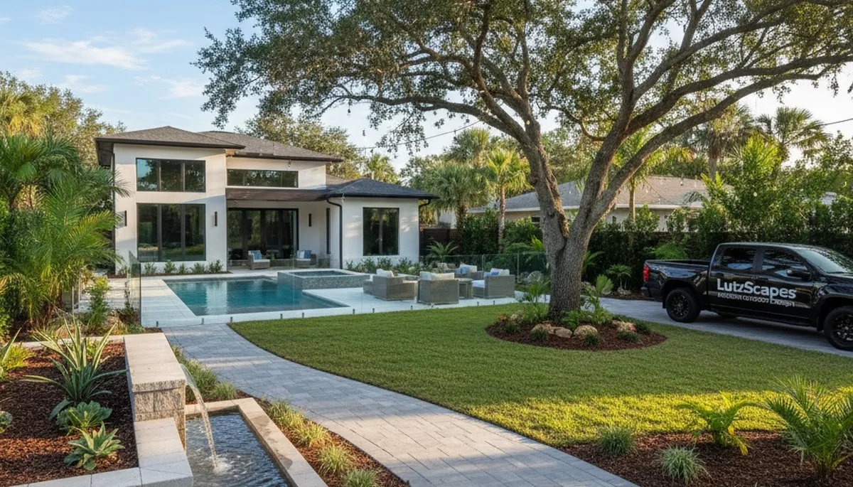 Landscaping services in New Port Richey, FL for lawn care, maintenance, and yard improvement