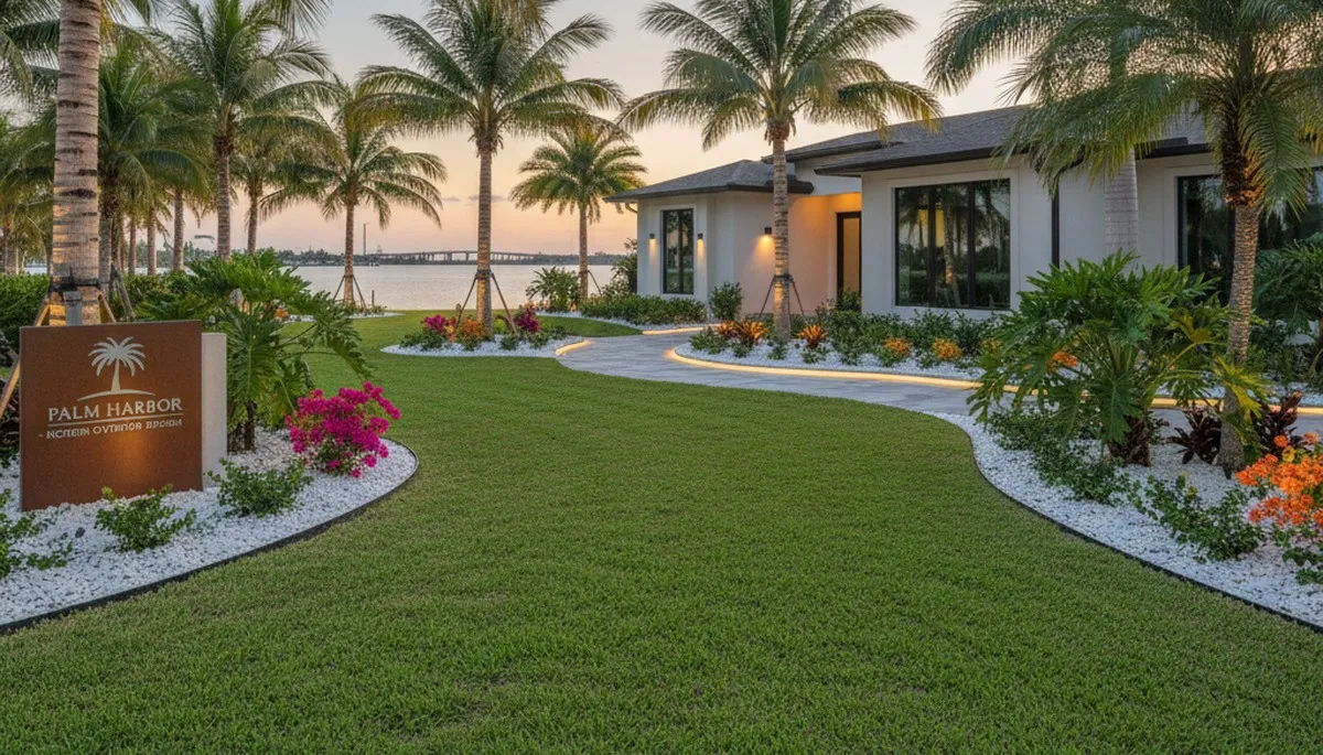 Landscaping service in New Port Richey, FL for lawn care and property maintenance