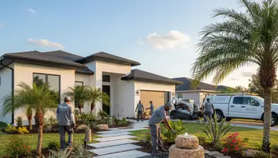 Landscaping services in New Port Richey, FL for lawn care and yard maintenance